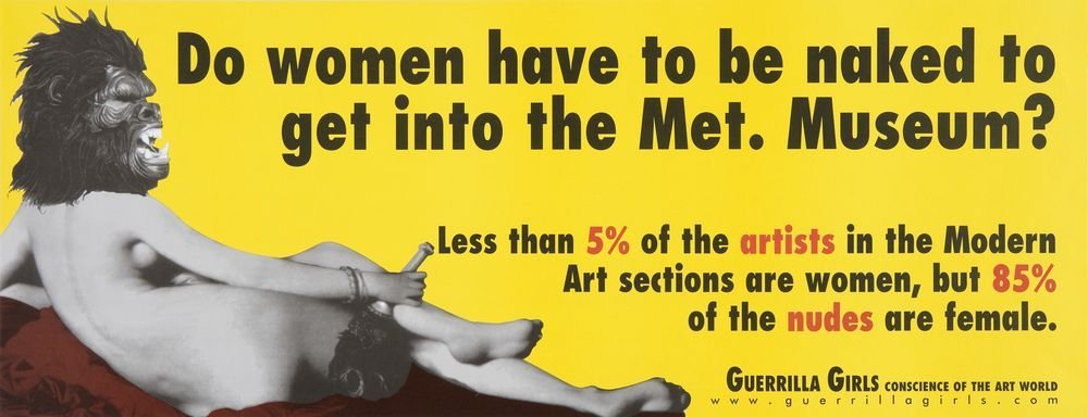 Naked women are welcome at Met. museum!